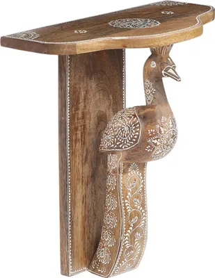 Obrázok produktu pre Nástenná polica Boho deco Nástenná konzola Anshana