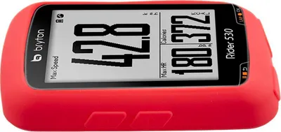 Image de Housse en silicone pour Bryton 530 rouge