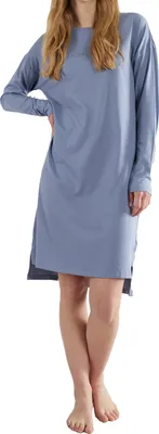 Produktbild von TOM TAILOR Damen Nachthemd blau uni Größe: 36