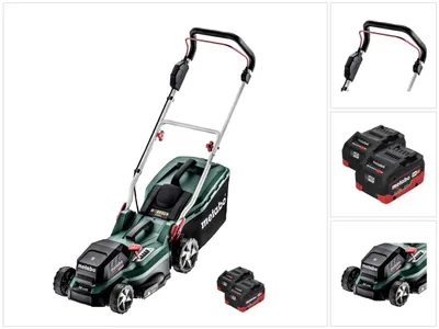 Produktbild von Metabo RM 36-18 LTX BL 36 Akku Rasenmäher 36 V ( 2x 18 V ) LTX Brushless + 2x Akku 5,5 Ah - ohne Ladegerät