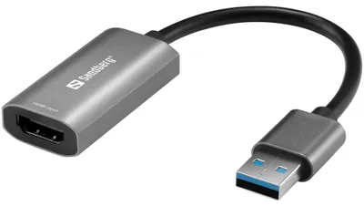 Immagine prodotto di Sandberg collegamento di acquisizione HDMI a USB-A