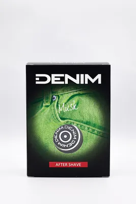 Imagen del producto de Denim FAP206, Loción para después del afeitado, 100 ml, Frasco, Notas de almizcle, 1 unidad, Caja