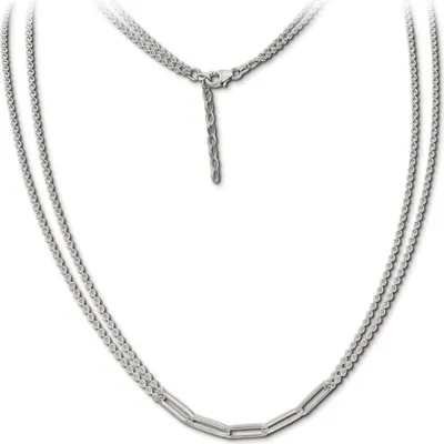 Produktbild von SilberDream Halskette 925 Silber SilberDream Halsketten Schmuck silber D2SDKK0045J