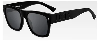 Produktbild von ICON Brille Größe 55-19 mm Matte Schwarz