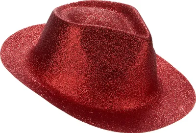 Produktbild von Glitzer Party-Hut rot - Einheitsgröße