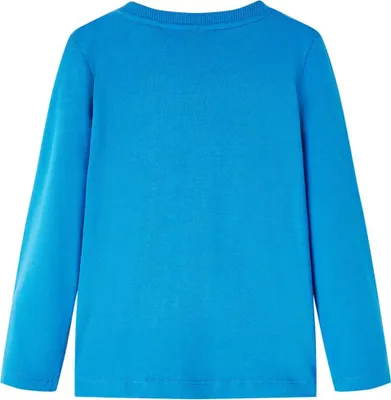 Produktbild von vidaXL Kinder-Langarmshirt Kobaltblau 116