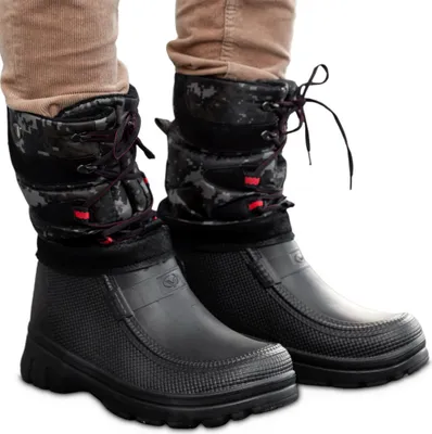 Produktbild von Herren Regenstiefel Gummistiefel Wasserdicht Gartenschuhe Verta Camo Gr.46