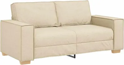Obrázok produktu pre 2-miestna pohovka krémová 180x78x84 cm látková