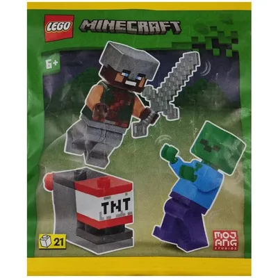 Obrázek produktu pro LEGO - Figurky 662510 Minecraft - Zombie a hrdina s vystřelovačem TNT.