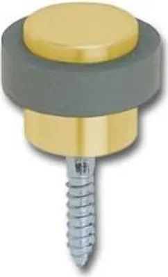 Produktbild von Bodentürstopper Türpuffer Türstopper ø 48mm (Bohr) Edelstahl messigfärbig