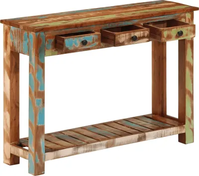 Obrázok produktu pre Konzolový stolík 110x30x76 cm masívne recyklované drevo