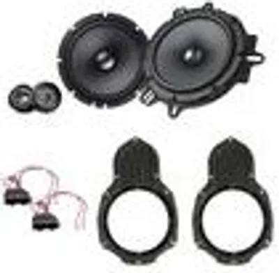 Produktbild von Pioneer TS-A1600C Lautsprecher Einbauset vorne passend für Passat B6 B7 3C CC