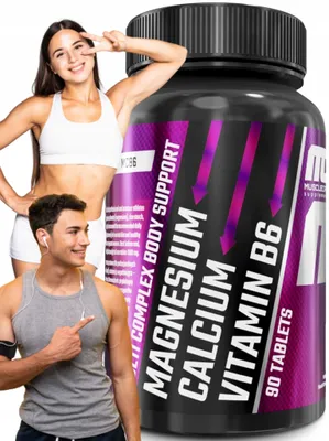 Immagine prodotto di MAGNESIO VITAMINA B6 CALCIO Muscle Care Magnesio Calcio Vitamina B6 90 compresse