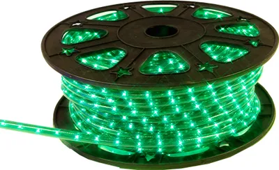 Produktbild von Best Season Ropelight, 1 m Farbe grün, 36 Micro/m, Kabel schwarz, outdoor, 564-05