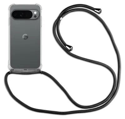 Produktbild von Handykette für Google Pixel 10 / 10 Pro Handyhülle mit Band Hülle Kordel in Schwarz