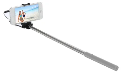 Image de Selfie-Stick Ultron cable mini Hot Shot argenté