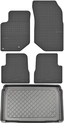 Produktbild von Opel Corsa F Schrägheck ab 06.2019 SET - Gummifußmatten + Kofferraummatte