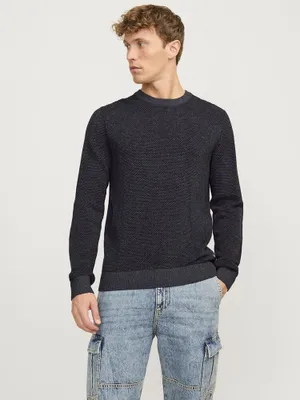 Zdjęcie produktu dla Jack & Jones 12258139_2383.60, S, Krój regularny, Wycięcie pod szyją, Długi rękaw, 1 szt.
