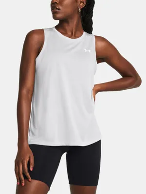 Produktbild von Under Armour Damen Tech Tank Twist-Grau 1383656-014__XS