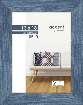 Obrázek produktu pro Dřevěný rám Nielsen Accent Oslo 13x18 cm modrý