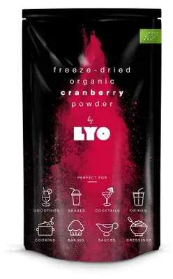 Obrázok produktu pre Lyofilizované ovocie LYO Food Lyo Powders (443) Brusnice 50 g