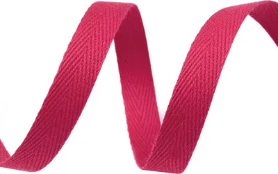 Produktbild von 50m Köperband 10mm breit Einfass- Nahtband Gurtband Baumwollband