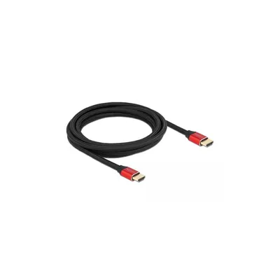 Produktbild von DeLOCK Ultra High Speed HDMI Kabel 48 Gbps 8K 60 Hz rot 3 m , 3 m, HDMI Typ A (Standard), HDMI Typ A (Standard), 3D, 48 Gbit/s, Schwarz, Rot