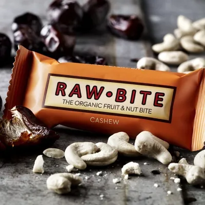 Produktbild von Raw Bite Cashew Riegel 50g