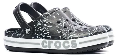 Produktbild von Crocs Bayaband Graphic Clog Kid's 207020-0C4 Schwarz Größe 19-20