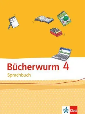 Produktbild von Bücherwurm Sprachbuch 4. Ausgabe Berlin, Brandenburg, Mecklenburg-Vorpommern, Sachsen-Anhalt, Thüringen