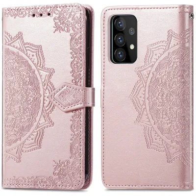 Immagine prodotto di Custodia a libro imoshion Mandala per Samsung Galaxy A52(s) (5G/4G) - Oro rosa