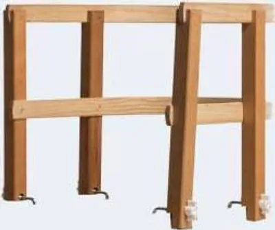Produktbild von Sirch starre Kinderlehne aus Massivholz Schlitten