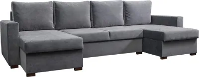 Produktbild von U-Form Sofa Designer Sofa mit Bettfunktion Bettkasten Schlafsofa Ecksofa Couch
