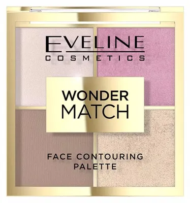 Zdjęcie produktu dla Eveline Cosmetics Wonder Match – bronzer, błyszczące wykończenie, Odcień 01 – Pakiet 3 szt.