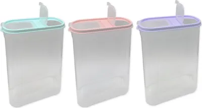 Produktbild von 3er Set Schüttdose 4,5 Liter Vorratsdose Aufbewahrungsdose Streudosen Frischhaltedosen Müslidose Lebensmittel Vorratsbehälter
