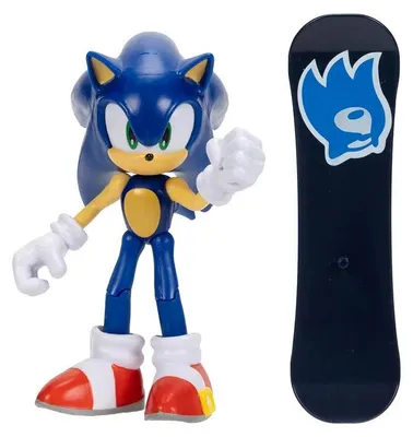 Produktbild von Sonic Articulated 10 Cm Wave 24 Sonic Figur Blau  Blau One Size