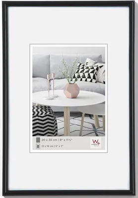 Obrázek produktu pro Černý rámeček na fotografie – 70 x 100 cm – pro plakáty a fotografie