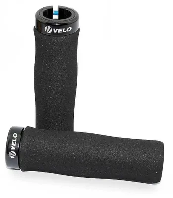 Immagine prodotto di Manopole per bicicletta Velo Eva + Gel Nero
