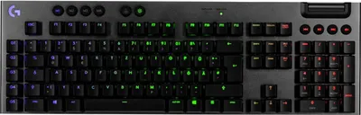 Produktbild von Logitech G815 mechanische Gaming-Tastatur, Taktiler GL-Tasten-Switch mit flachem Profil, LIGHTSYNC RGB, Schlankes Design, 5 Programmierbare G-Tasten, Multimedia-Bedienelemente, Deutsches QWERTZ-Layout