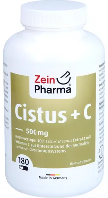 Produktbild von Cistus 500 mg + C, 180 St KAP