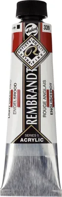 Produktbild von Rembrandt Acrylfarbe Tube 40 ml Englischrot 339