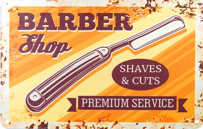 Produktbild von Dekorplatte BARBER B012