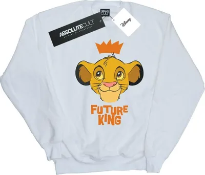 Produktbild von Disney - "The Lion King Future King" Sweatshirt für Damen BI22300 (M) (Weiß)
