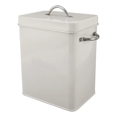Obrázek produktu pro Kovový kontejner do prádelny,Kontejner na prací prášek pro farmu,Kovový dávkovač pracího prášku,Box na prací prášek,Kontejner na prací prášek pro domácnost,Kovový zásobník na prací prášek,Nádoba na prací prášek pro domácnost