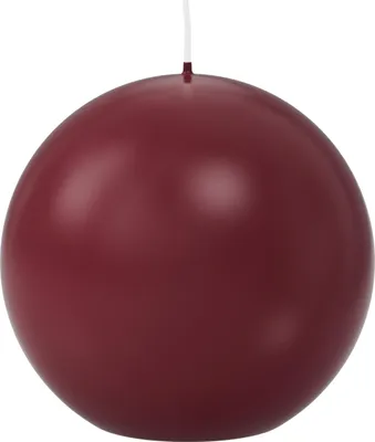 Produktbild von Kugelkerzen Bordeaux Ø 100 mm, 6 Stück