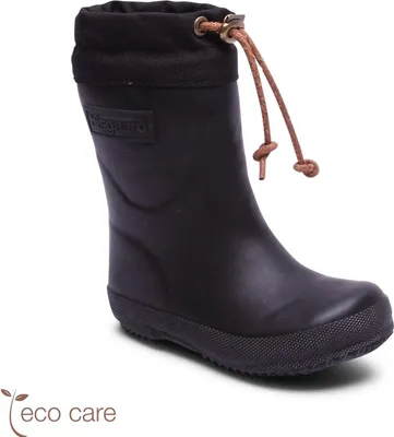 Produktbild von bisgaard 5712827500353, Stiefel, Kind, Schwarz, Breite Passform, Schnürverschluss, Gummi