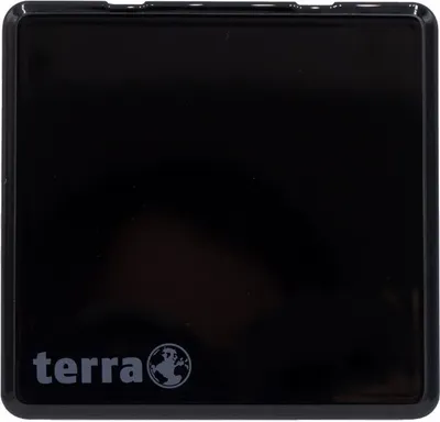 Productafbeelding van Bovenkant beschermhoes voor NUC (antislip, mat oppervlak) met TERRA-logo