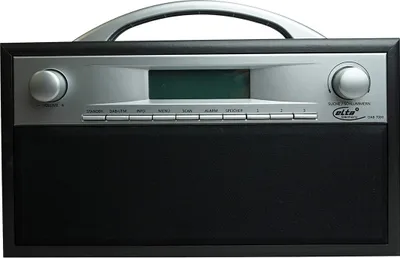 Produktbild von ELTA DAB-7000.1 DAB+ Radio, Holzgehäuse, Schwarz/ Grau