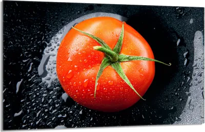 Produktbild von Glasschutzplatte für den Herd 80x52 Tomate