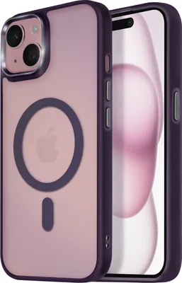 Produktbild von Avizar, MagSafe Hülle für Apple iPhone 14 Plus / 15 Plus Frost Color, Violett